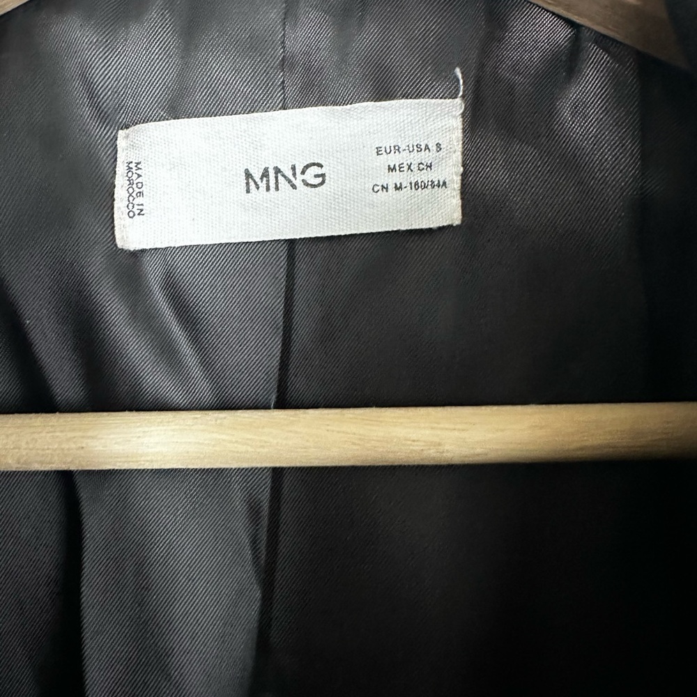 Mango Double-Breasted Structured Blazer - image 7